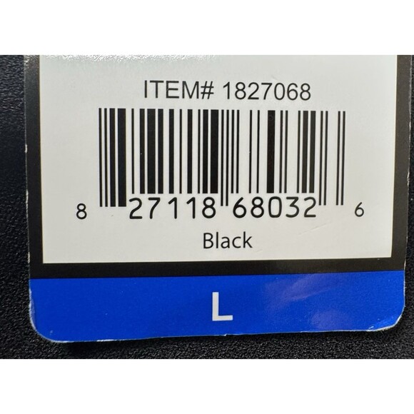 Hilary Radley Womens Size Large Black Mid-Rise Slim Leg Pant Ankle Crop Lrg L - Picture 7 of 7